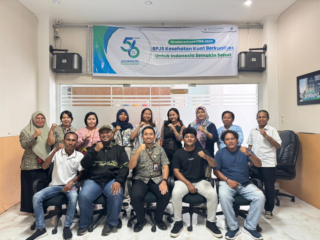 kegiatan Media Workshop serta Anugerah Karya Lomba Jurnalistik dan Jamkesnews Award 2024 yang dilakukan secara daring Bersama Kantor Pusat BPJS Kesehatan, Rabu (25/9/2024).